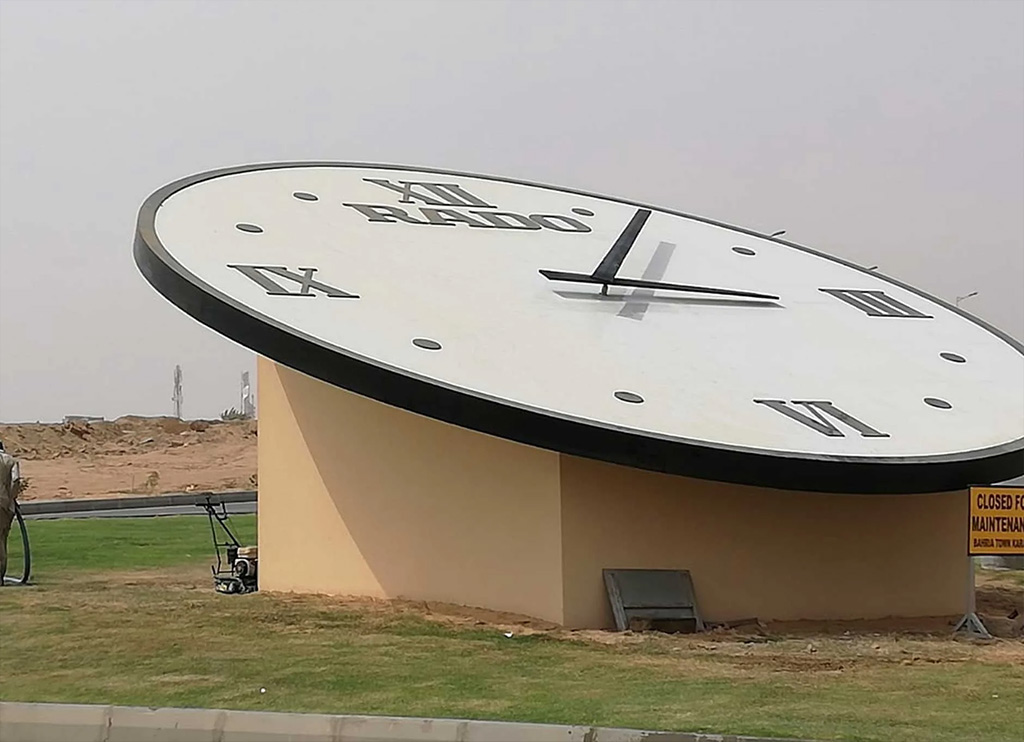 Bahria Town Karachi Floral Clock
