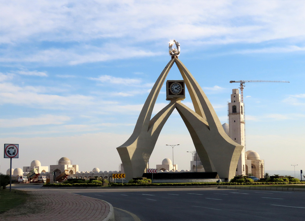 Bahria town Clock tower back side jamia masjed