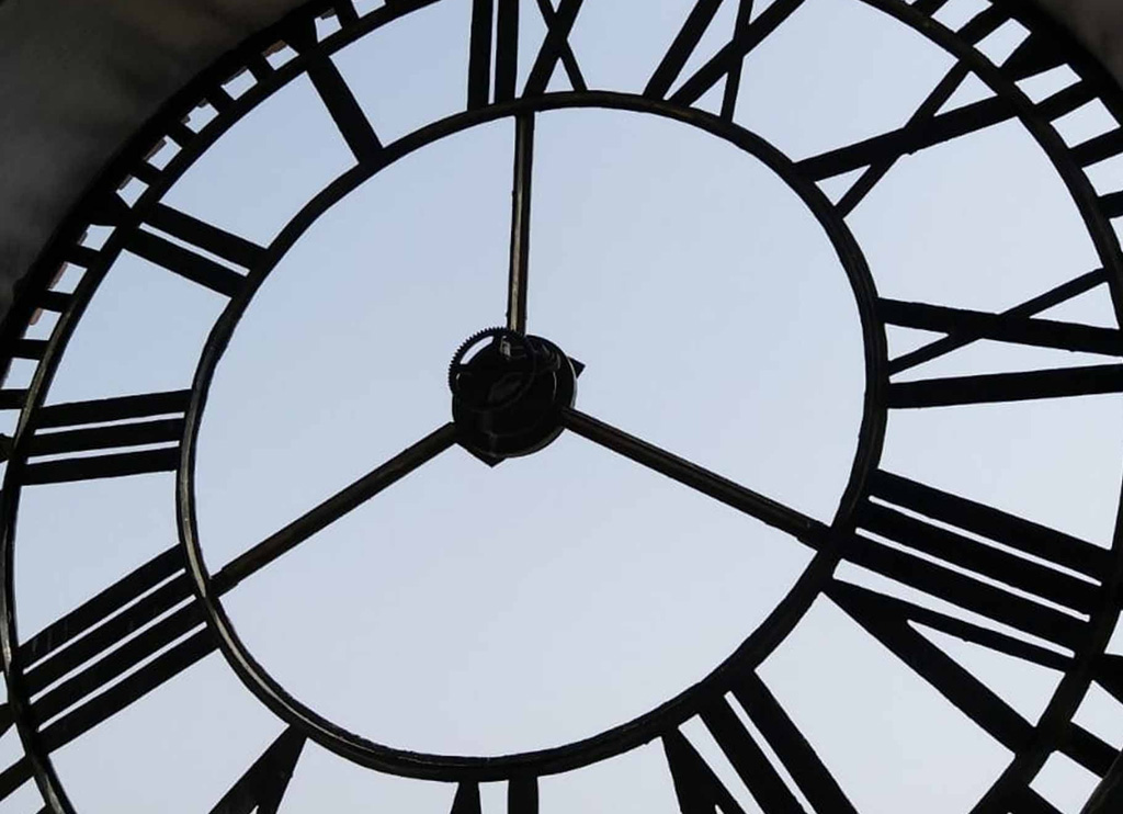Dring Stadium Clock Tower dial