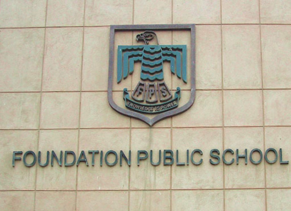 Foundation Public School Wall Clock